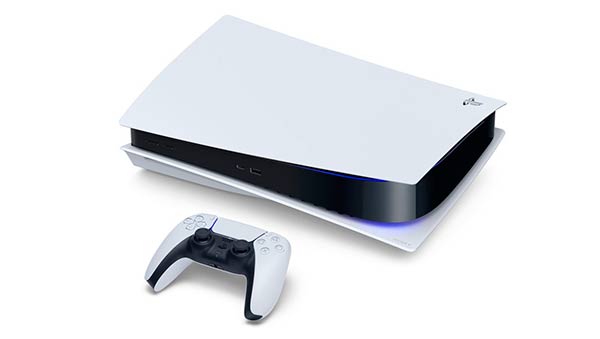 PlayStation 5 en horizontal