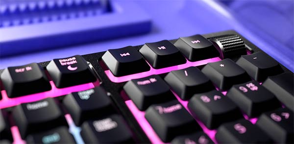 teclas y rueda multimedia Razer Ornata V2