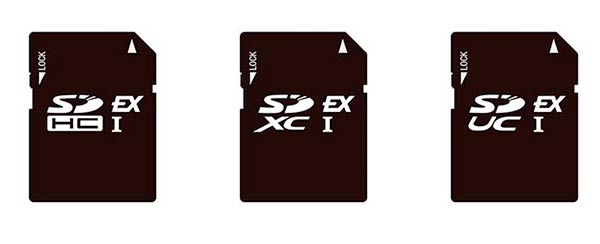 formatos tarjetas SD 8.0 