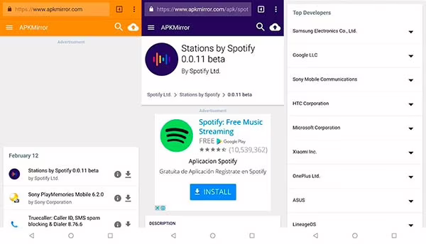 apk mirror tienda de apps para android