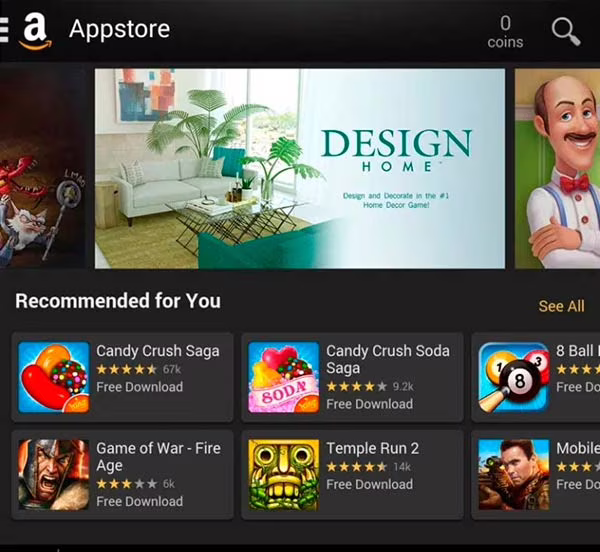 Amazon App Store Amazon Underground Android
