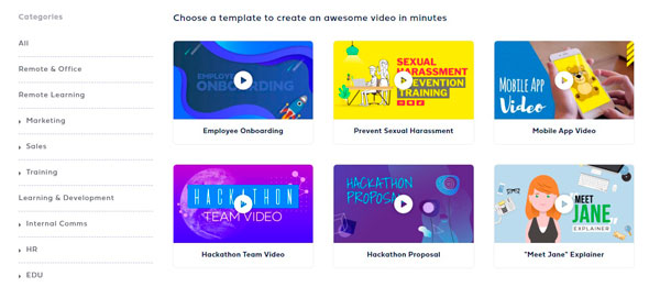 Programas para hacer presentaciones Powtoon
