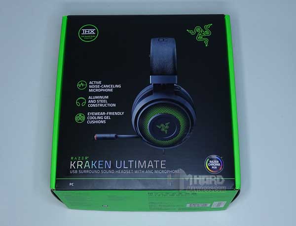Razer Kraken Ultimate caja frontal
