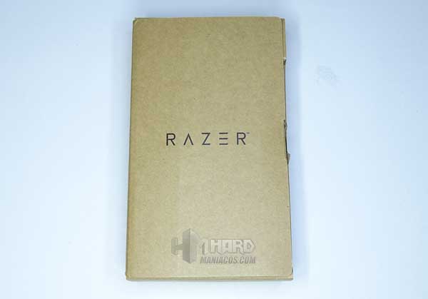 caja carton recilcado interior de Razer DeathAdder V2 Pro