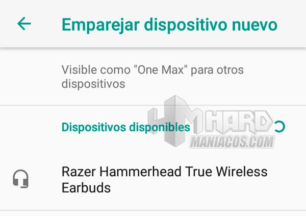 Razer Hammerhead True Wireless Earbuds Mercury conectividad en movil