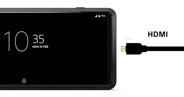 Sony Xperia Pro micro HDMI