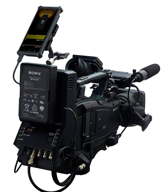 Sony Xperia Pro en camara profesional