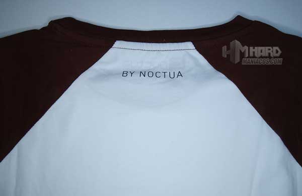 frase lema cuello espalda camiseta Noctua NP-T1