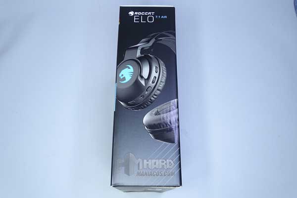 laterla caja Roccat Elo 7.1 Air 