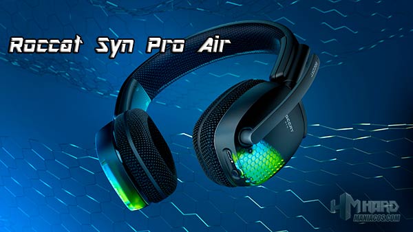 Nuevos auriculares gaming Roccat Syn Pro Air con audio 3D inmersivo