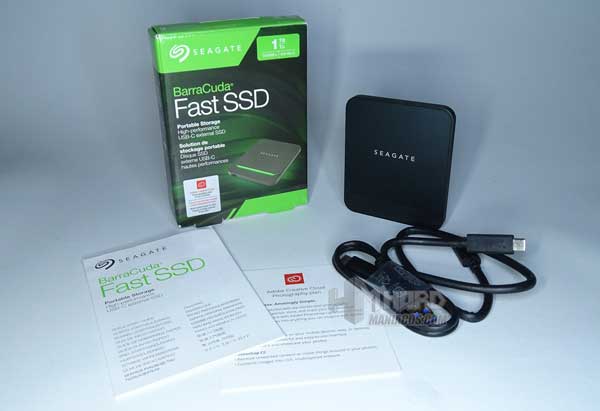 unboxing SSD Seagate BarraCuda Fast