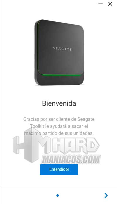 SSD Seagate BarraCuda Fast conectado Toolkit