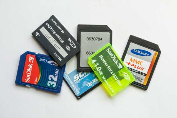 Tarjetas de memoria