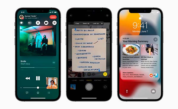 iOS 15 novedades