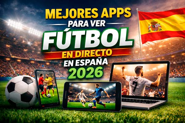 Mejores apps para ver fútbol en directo en España en 2026