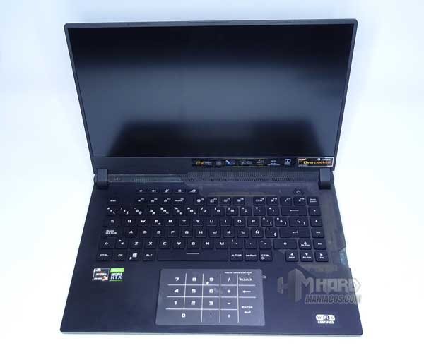 Touchpad teclado numerico ROG Strix SCAR 15 G533