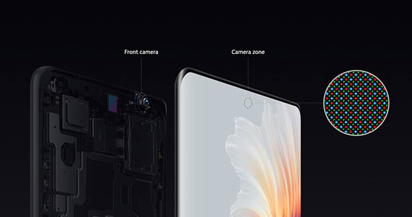 camara frontal bajo pantalla de Xiaomi Mix 4