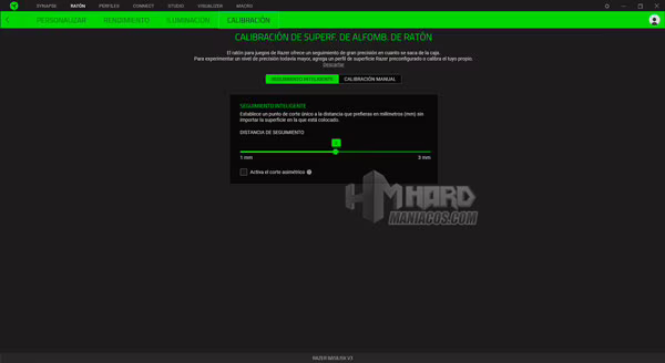 Razer Synapse Calibracion Razer Basilisk V3
