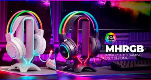 Auriculares gaming MHRGB de Mars Gaming