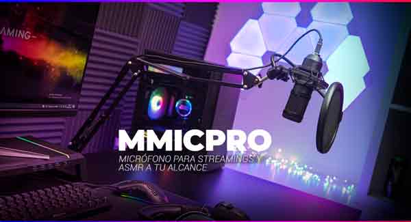 Micrófono de Ultra Alta definición MMICPRO de Mars Gaming