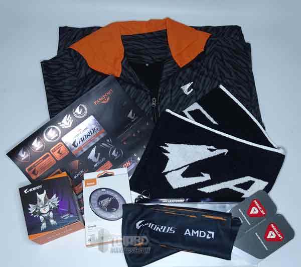 mercahdising gigabyte aorus sorteo