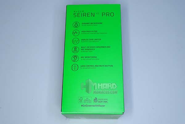 Razer Seiren V2 Pro caja lateral 
