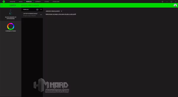 Razer Synapse Razer Kraken V3 Hypersense Perfiles