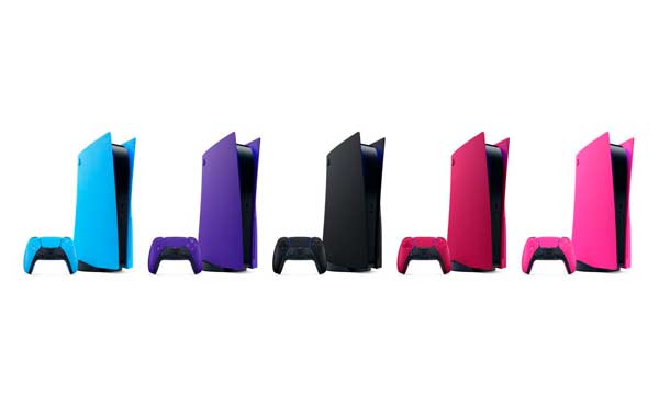 DualSense, tendrá nuevos colores y cubiertas para la PS5