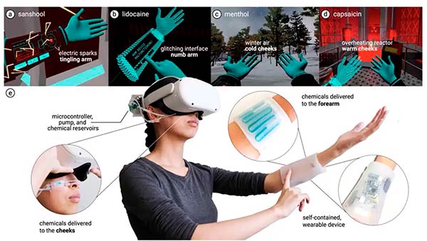 realidad virtual haptica quimica