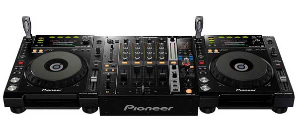 Mesa de mezcla DJ