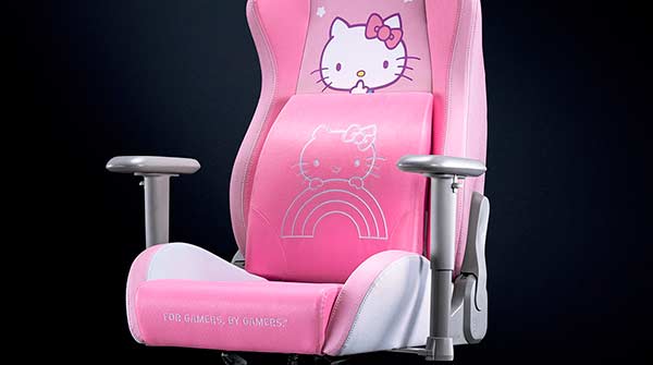 cojin lumbar Razer Hello Kitty and Friends Edition