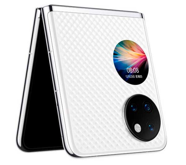 Huawei P50 Pocket plata diamante
