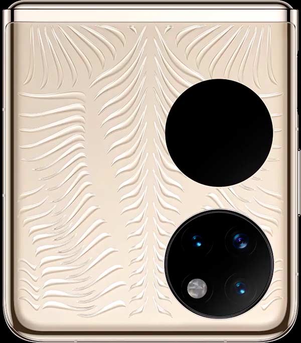 Huawei P50 Pocket camara y pantalla