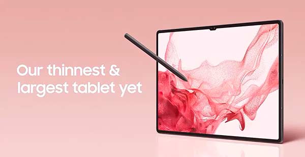 Samsung Tab S8 Ultra presentacion