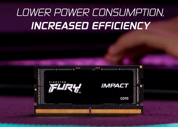 Nueva memoria RAM Kingston FURY Impact DDR5 SODIMM