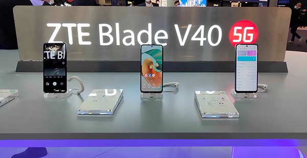 moviles ZTE Blade V40 en MWC 2022