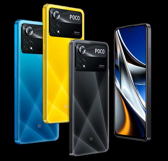 smartphones POCO X4 Pro