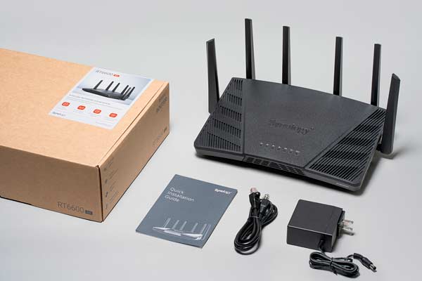 Nuevo router RT6600ax con Wifi 6 con mayor velocidad, de Synology