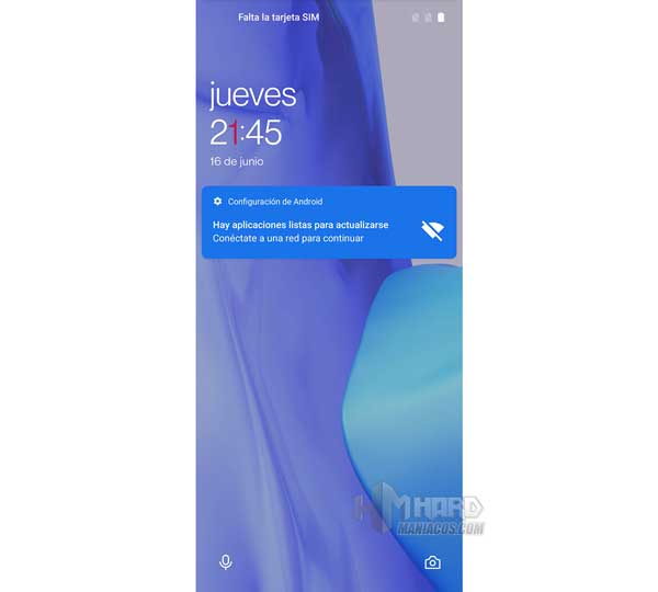 pantalla bloqueo OnePlus 9