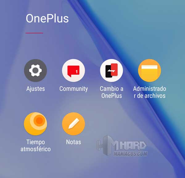 apps OnePLus en OnePlus 9