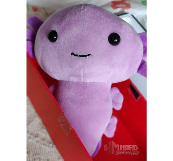 peluche ajolote en modo retrato camara trasera OnePlus 9