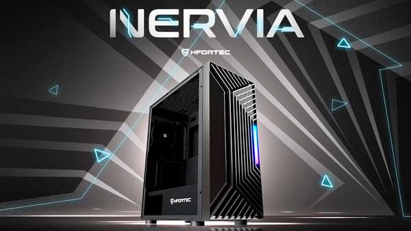 Nueva torre ATX Nervia de Nfortec, diseño sobrio y buenas opciones