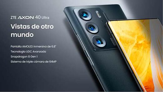 ZTE Axon 40 Ultra Portada