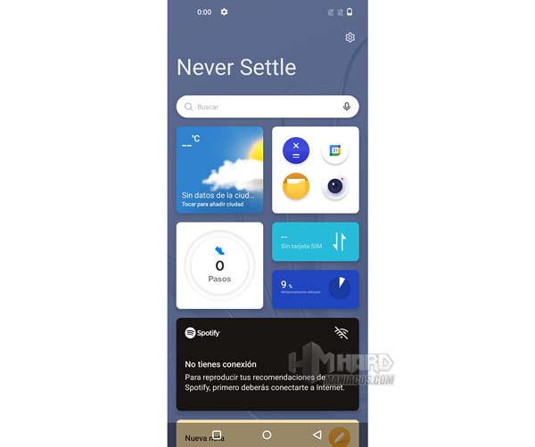panel Never Settle OnePlus 10 Pro