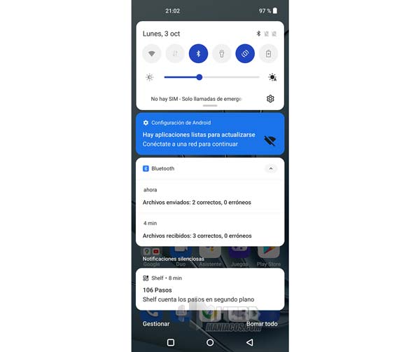 notificacion Bluetooth OnePlus 10 Pro