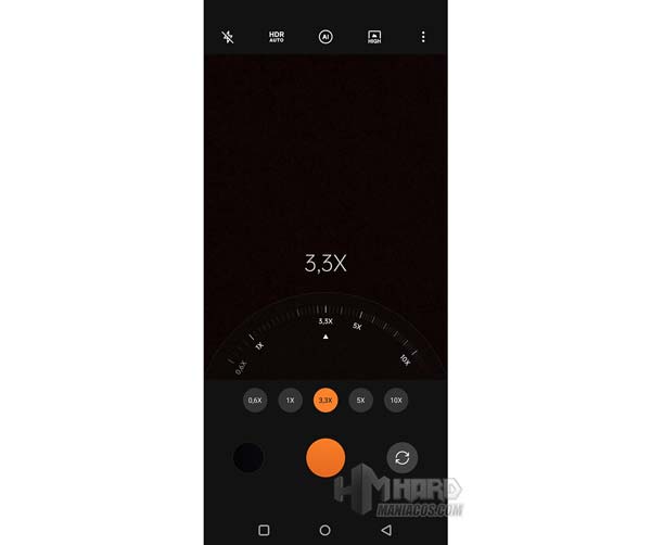 zoom aplicacion camara OnePlus 10 Pro