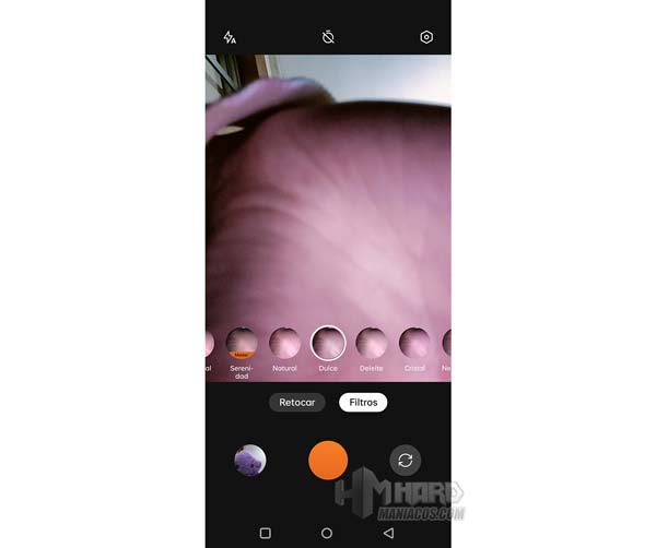 filtros camara frontal OnePlus 10 Pro