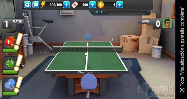 juego Ping Pong OnePlus 10 Pro