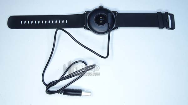 reloj SoundPeats Watch 2 con cable de carga