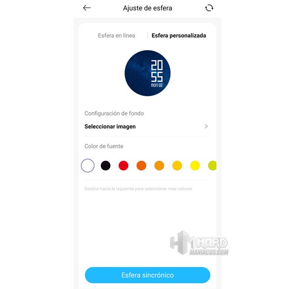 SoundPeats Watch 2 app personalizacion esfera